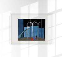 Maquettes for Theater 11 - Alexandra Exter Art Print — Ansicht 1