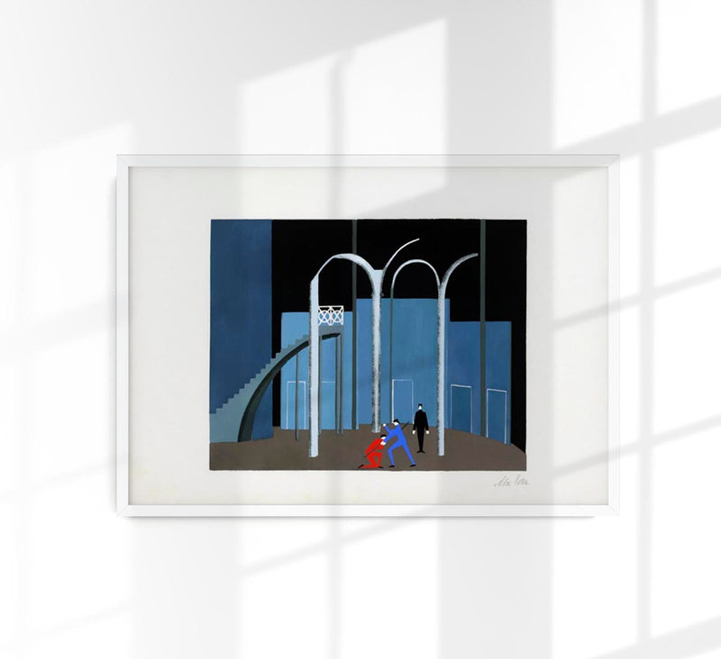 Maquettes for Theater 11 - Alexandra Exter Art Print — Patroa Studio