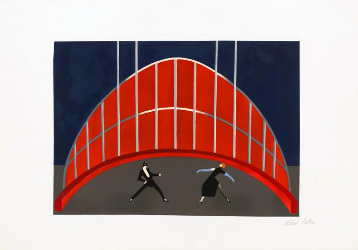 Maquetes de théâtre 15 – Art Print Alexandra Exter — Ansicht 4