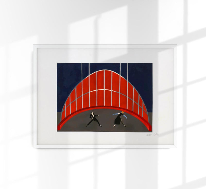 Maquetes de théâtre 15 – Art Print Alexandra Exter — Patroa Studio