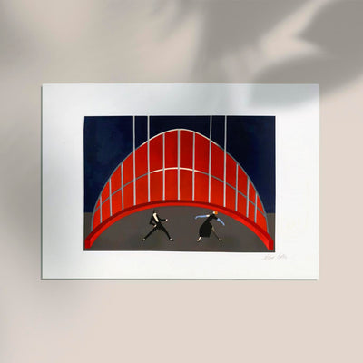 Maquetes de théâtre 15 – Art Print Alexandra Exter