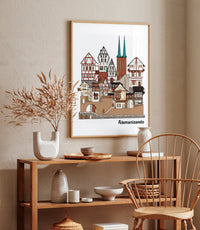 Berlin City Art Print by Alemanizando – Kunstdruck Poster — Ansicht 2
