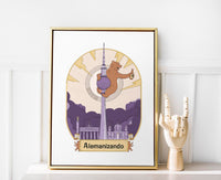 Berlin Bear Art Print by Alemanizando – Art Print on Paper — Ansicht 2