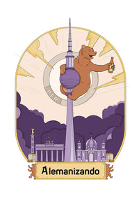 Berlin Bear Art Print by Alemanizando – Art Print on Paper — Ansicht 5