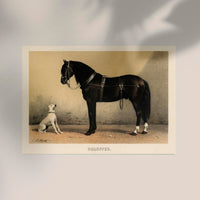 Orloff Horse & Dog Poster – Archival Druck aus Berlin — Ansicht 2