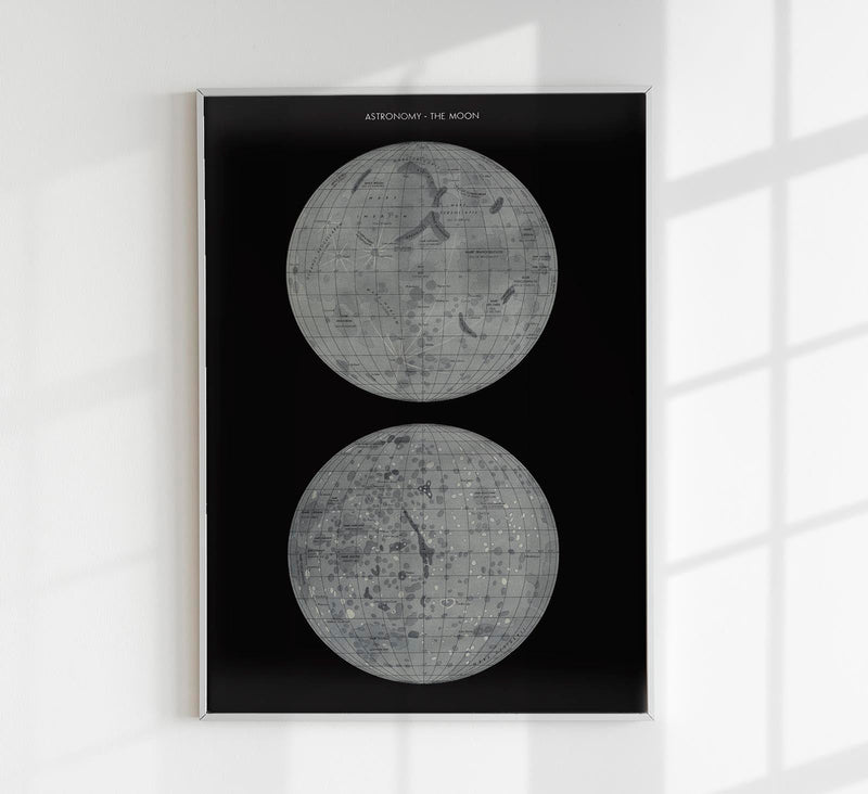 Astronomy – The Moon Celestial Poster by Patroa Studio — Patroa Studio