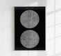 Astronomy – The Moon Celestial Poster by Patroa Studio