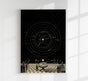 Space Curiosity Astronomy Poster – Hand-printed Berlin