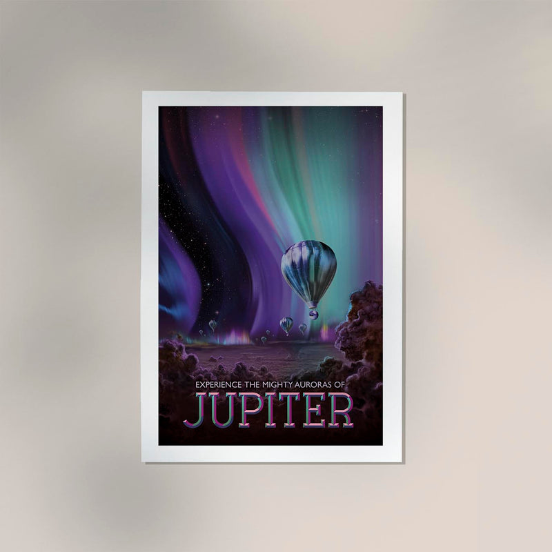 Auroras of Jupiter Space Poster – Art Print Berlin — Ansicht 2