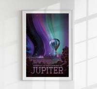 Auroras of Jupiter Space Poster – Art Print Berlin — Ansicht 1