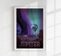 Auroras of Jupiter Space Poster – Art Print Berlin