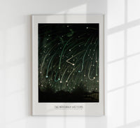 November Meteors by Trouvelot Astronomical Poster – Hand-printed Berlin — Ansicht 1