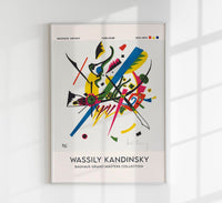 Small Worlds Nr 1 – Fine Art Print Kandinsky Abstraktion | Ausstellungsstil — Ansicht 1