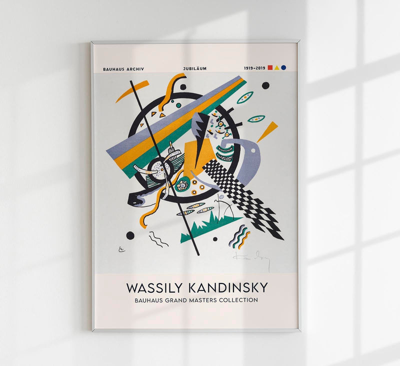 Small Worlds Nr 4 – Fine Art Print Kandinsky Abstraktion Ausstellungsstil — Patroa Studio
