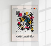 Small Worlds Nr 5 Fine Art Print – Kandinsky Abstraktion Wandbild — Ansicht 1