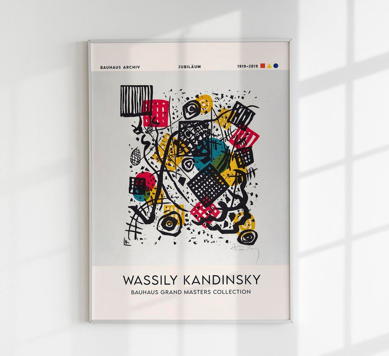 Small Worlds Nr 5 Fine Art Print – Kandinsky Abstraktion Wandbild — Patroa Studio