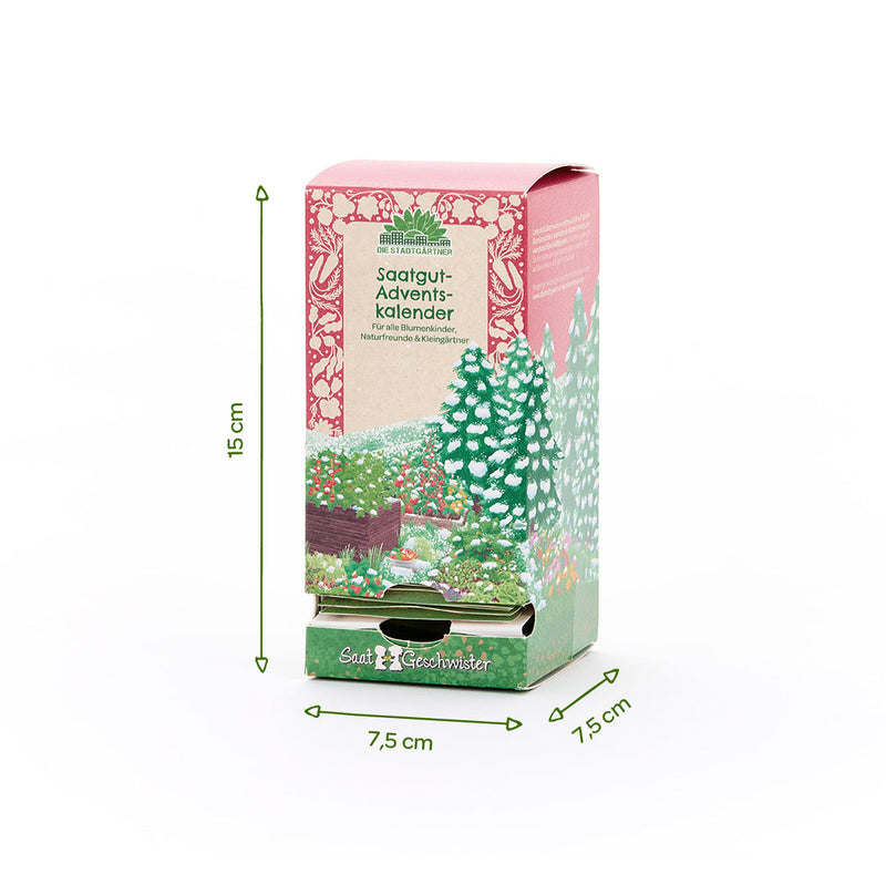 Saatgut-Adventskalender „Winterlandschaft“ – 24 BIO-Sorten — Ansicht 4