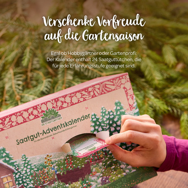 Saatgut-Adventskalender mit 24 Türchen – Bio-Qualität — Ansicht 6