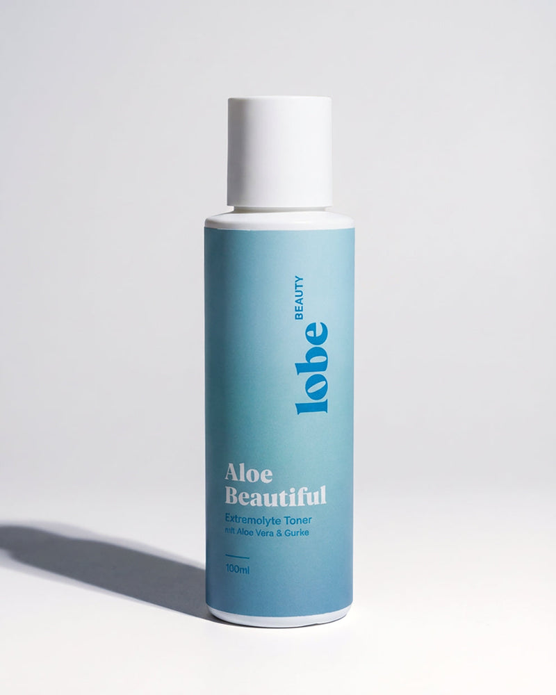 lobe Aloe-Beautiful Toner | Intensive Hydration | Mit Aloe Vera & Gurkenextrakt — lobe