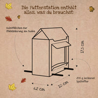 Freiluftbuffet für Igel – 200g Futterstation mit Insekten — Ansicht 6