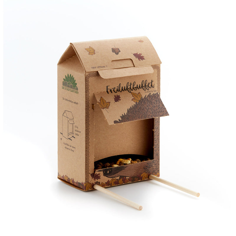 Freiluftbuffet für Igel – 200g Futterstation mit Insekten — Ansicht 2