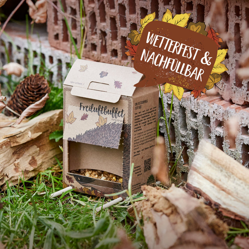 Freiluftbuffet für Igel – 200g Futterstation mit Insekten — Ansicht 3