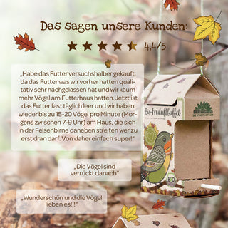 BIO-Freiluftbuffet für Vögel