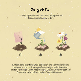 Grußkarte - Hoch sollst du leben!