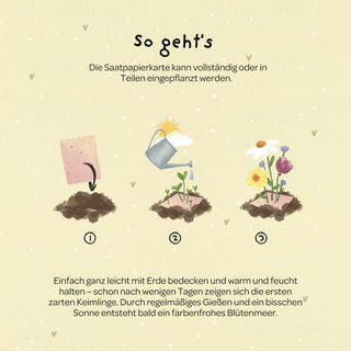 Grußkarte - Hallo Sonnenschein