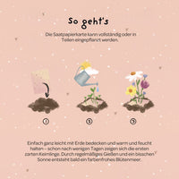 Grußkarte HDGDL – Saatpapier mit Wildblumensamen — Ansicht 5