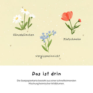 Grußkarte - Hallo Sonnenschein