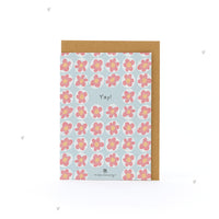 Greeting Card Yay – Seed Paper with Wildflower Seeds — Ansicht 2
