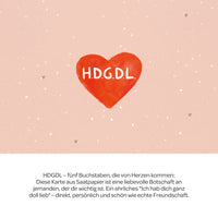 Grußkarte HDGDL – Saatpapier mit Wildblumensamen — Ansicht 3