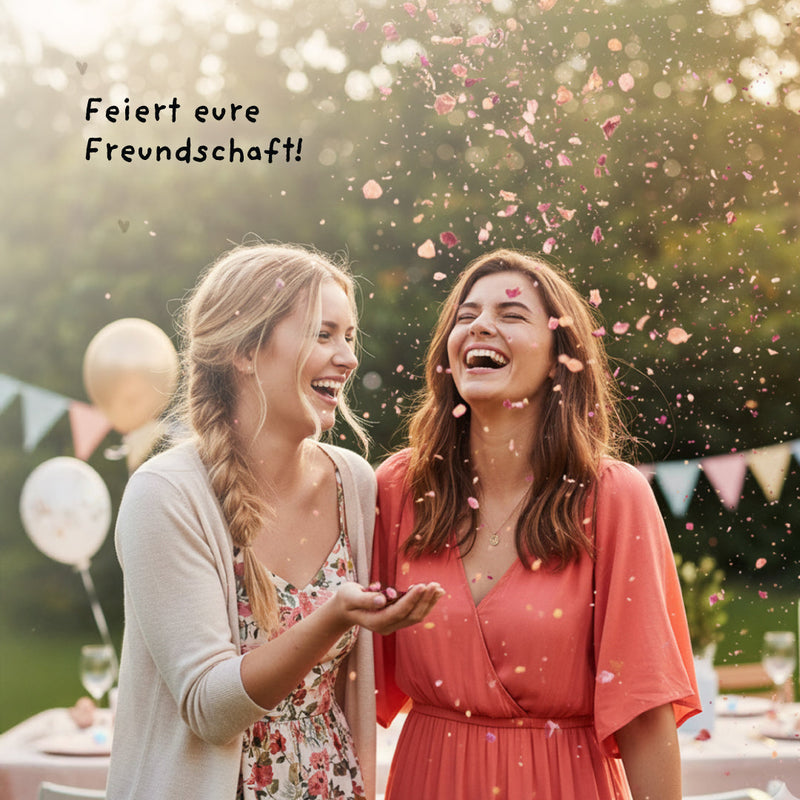 Flower Confetti Love You Bestie – Natural Confetti Popper — Ansicht 6