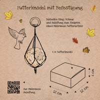 4 ORGANIC Treats – Food Dumplings for Wild Birds, EU-ORGANIC Certified — Ansicht 5