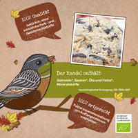 4 ORGANIC Treats – Food Dumplings for Wild Birds, EU-ORGANIC Certified — Ansicht 4