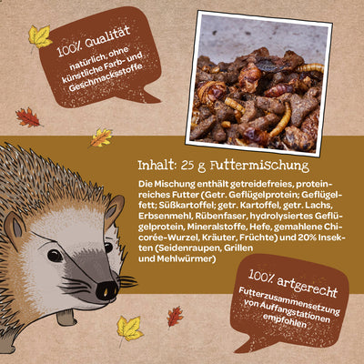 Kleine Mahlzeit – Igelfutter 25 g