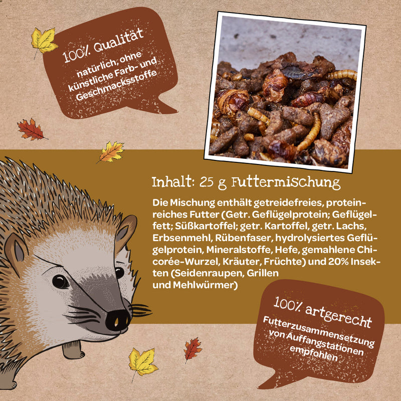 Kleine Mahlzeit – Igelfutter 25 g — Ansicht 4
