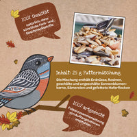 Kleine Mahlzeit – Vogelfutter 25g von Die Stadtgärtner — Ansicht 4