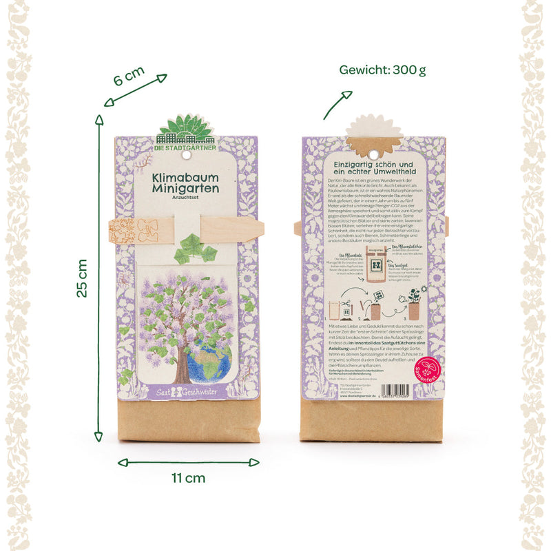 Climate Tree Growing Kit – Paulownia Seeds & Soil — Ansicht 8
