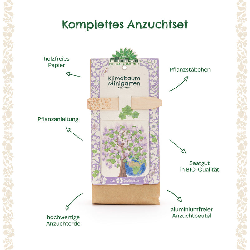 Climate Tree Growing Kit – Paulownia Seeds & Soil — Ansicht 7