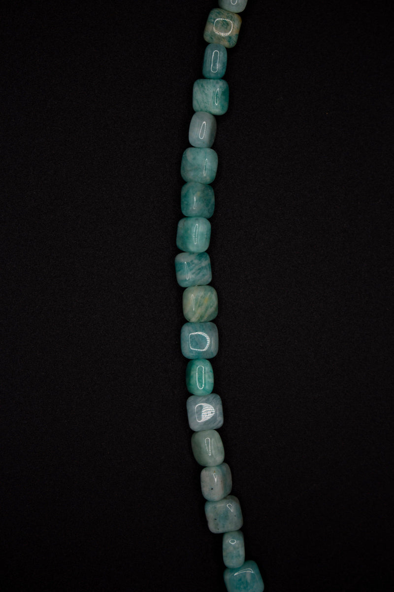 Amalia Pearl Bracelet – Handmade | 14k Gold & 925 Silver | Amazonite — Ansicht 2