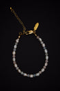 Franzi Pearl Bracelet - Handmade Design | 14k Gold | 925 Silver