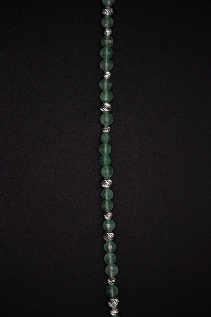 Avi Pearl Bracelet Handmade – 14k Gold & 925 Silver with Aventurine — Ansicht 2