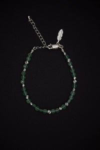 Avi Pearl Bracelet Handmade – 14k Gold & 925 Silver with Aventurine — Ansicht 1
