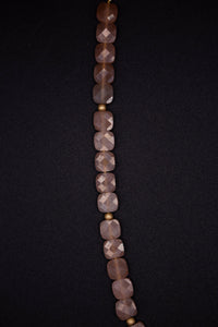 Sunny Pearl Bracelet - Handmade 14k Gold & 925 Silver with Sunstone — Ansicht 2