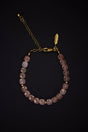 Sunny Pearl Bracelet - Handmade 14k Gold & 925 Silver with Sunstone