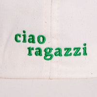 ciao ragazzi Premium Dad Cap Beige Green – Bio-Baumwolle, EU-Made — Ansicht 3