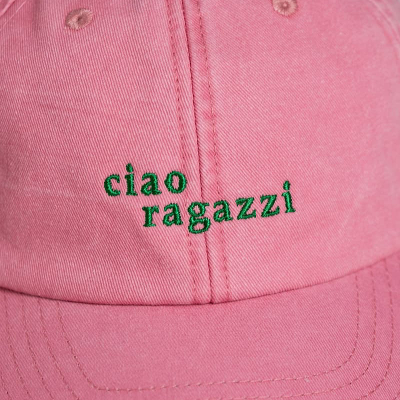 ciao ragazzi Dad Cap vintage pink – 100% Baumwolle — Ansicht 5