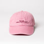 Pay me like a white man Dad Cap Vintage Pink & Berry – arrel